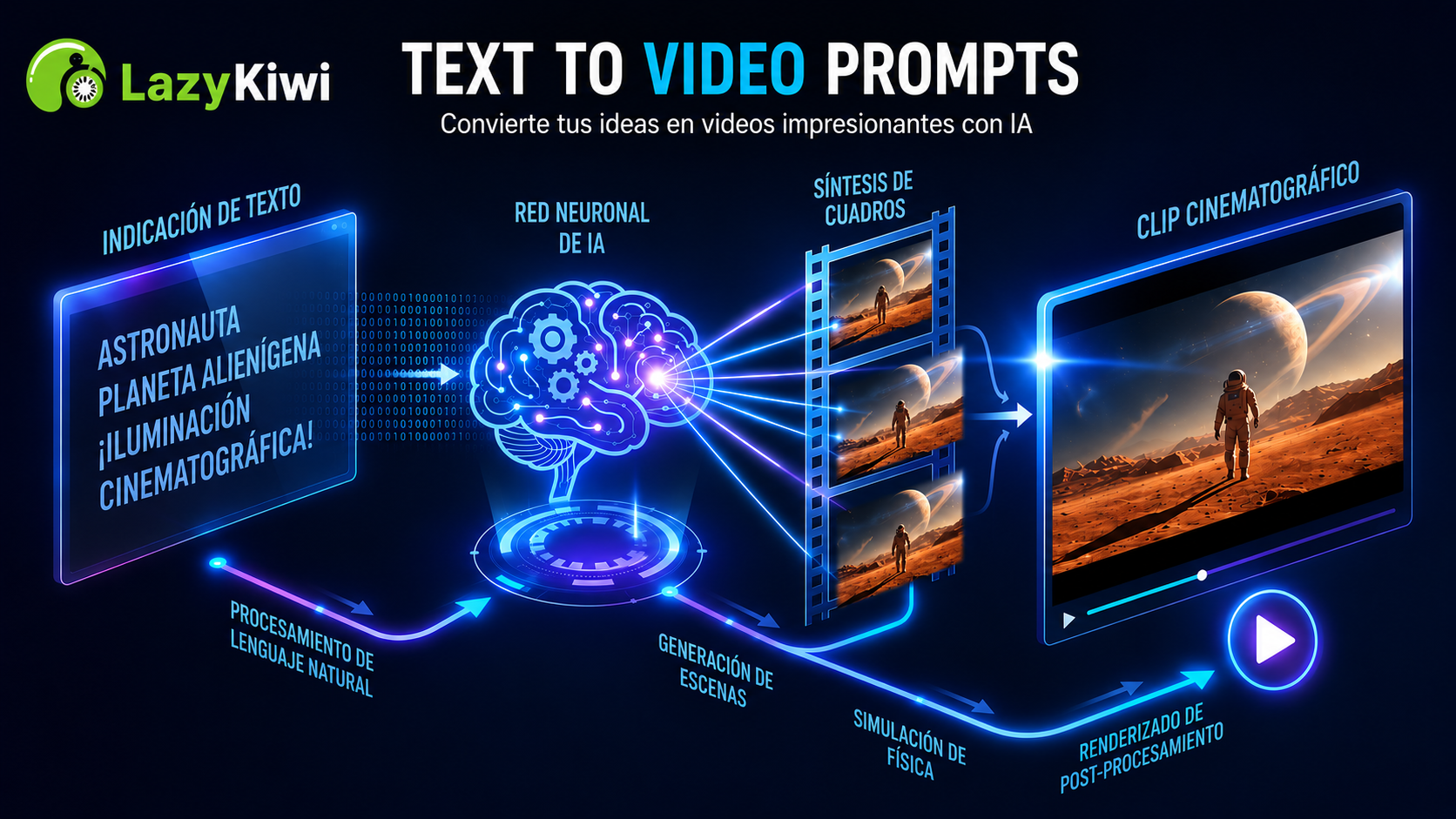 Text to Video Prompts for TikTok Videos and YouTube Shorts