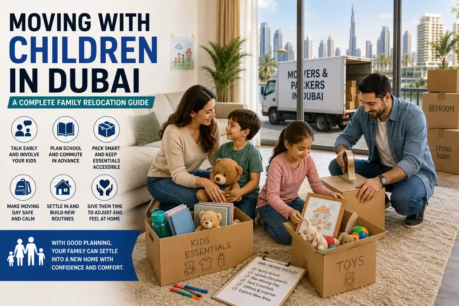Moving With Children in Dubai: A Complete Family Relocation Guide